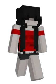 AISCII Minecraft avatar full body