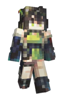 AI_qwq Minecraft avatar full body