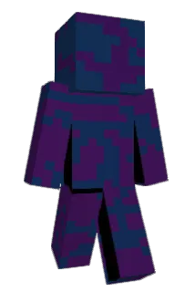 AJ63345 Minecraft avatar full body