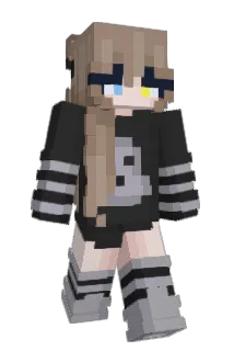 AK12504 Minecraft avatar full body