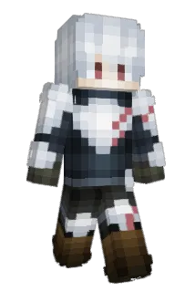 AKASkrBeast Minecraft avatar full body