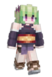 AKJM Minecraft avatar full body