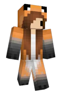 AKJadeFox Minecraft avatar full body