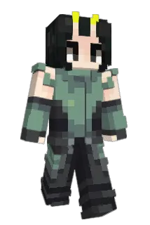 AKLLAMA Minecraft avatar full body