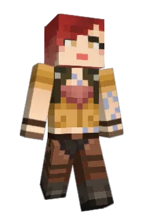 AKeepon Minecraft avatar full body