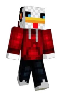 AKinkyDuck Minecraft avatar full body