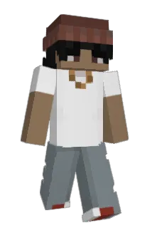 AM0218Diamond Minecraft avatar full body