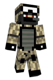 AM0313 Minecraft avatar full body