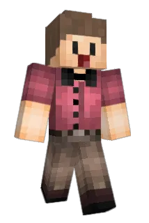 AMD8 Minecraft avatar full body