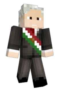 AMLOTeDropea Minecraft avatar full body