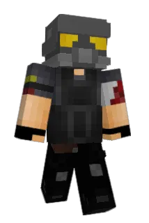 AMPER_076 Minecraft avatar full body