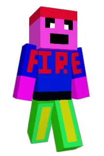 AM_FireboyYT Minecraft avatar full body