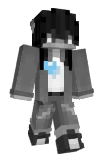 ANNYmated Minecraft avatar full body