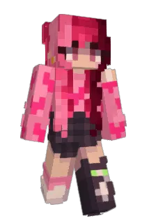 APeachyBoi Minecraft avatar full body