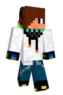 AQUAMINER21 Minecraft avatar full body