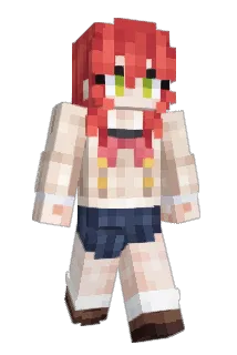 ART0189 Minecraft avatar full body