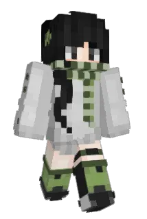 ASH_22 Minecraft avatar full body