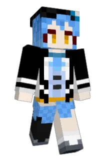 ATRI01 Minecraft avatar full body