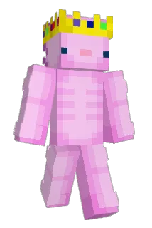 AXOLOTlking33 Minecraft avatar full body