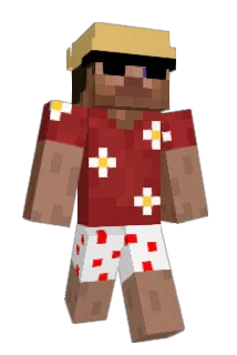 AXYGod Minecraft avatar full body