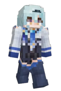 AXYeternal Minecraft avatar full body