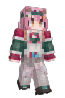 AXsama Minecraft avatar full body