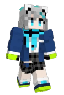 AZURAI0104 Minecraft avatar full body