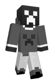 A_1ed Minecraft avatar full body