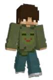 A_I187 Minecraft avatar full body
