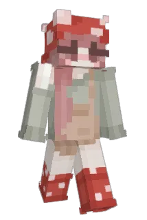 A__Cucumber Minecraft avatar full body