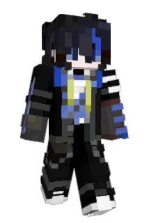 A____Stray Minecraft avatar full body