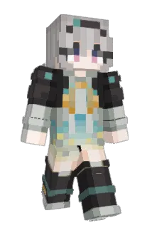 A__leaf Minecraft avatar full body