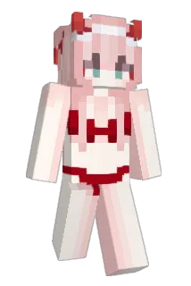 A_kkie Minecraft avatar full body