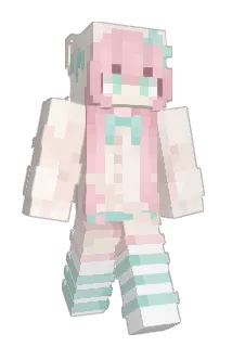 A_m1ghty Minecraft avatar full body