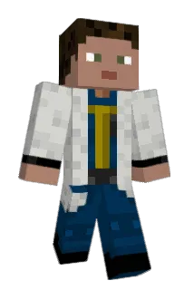 Aagobert Minecraft avatar full body