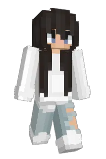 Aam3lia Minecraft avatar full body