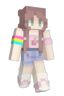 Aardbei_muffin Minecraft avatar full body