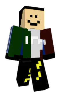 AaronDobie Minecraft avatar full body