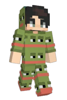 Abbauen Minecraft avatar full body