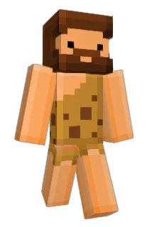 Abducting Minecraft avatar full body
