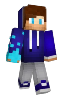 Abgang Minecraft avatar full body