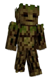 Abgestorbener Minecraft avatar full body