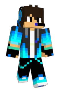 AbiSak Minecraft avatar full body