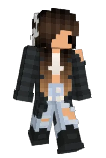 Abigailabeebee Minecraft avatar full body