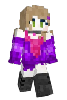 AbsentAbigail Minecraft avatar full body