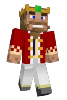 Abstract Minecraft avatar full body