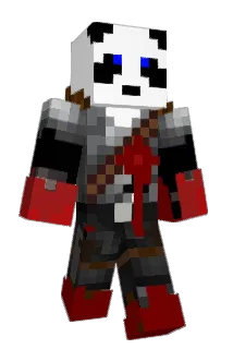 AbvAveragePanda Minecraft avatar full body