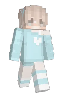 Abwertender Minecraft avatar full body