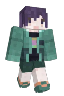 Abyss_chan Minecraft avatar full body