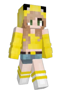 AcJessie Minecraft avatar full body